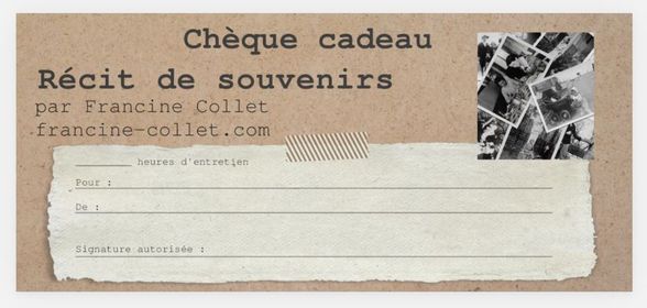  Pour Noël, faites-vous offrir vos plus beaux souvenirs!